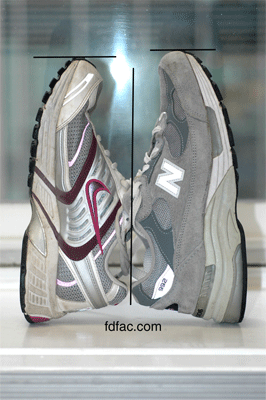 Nike Air Pegasus vs. New Balance 992 